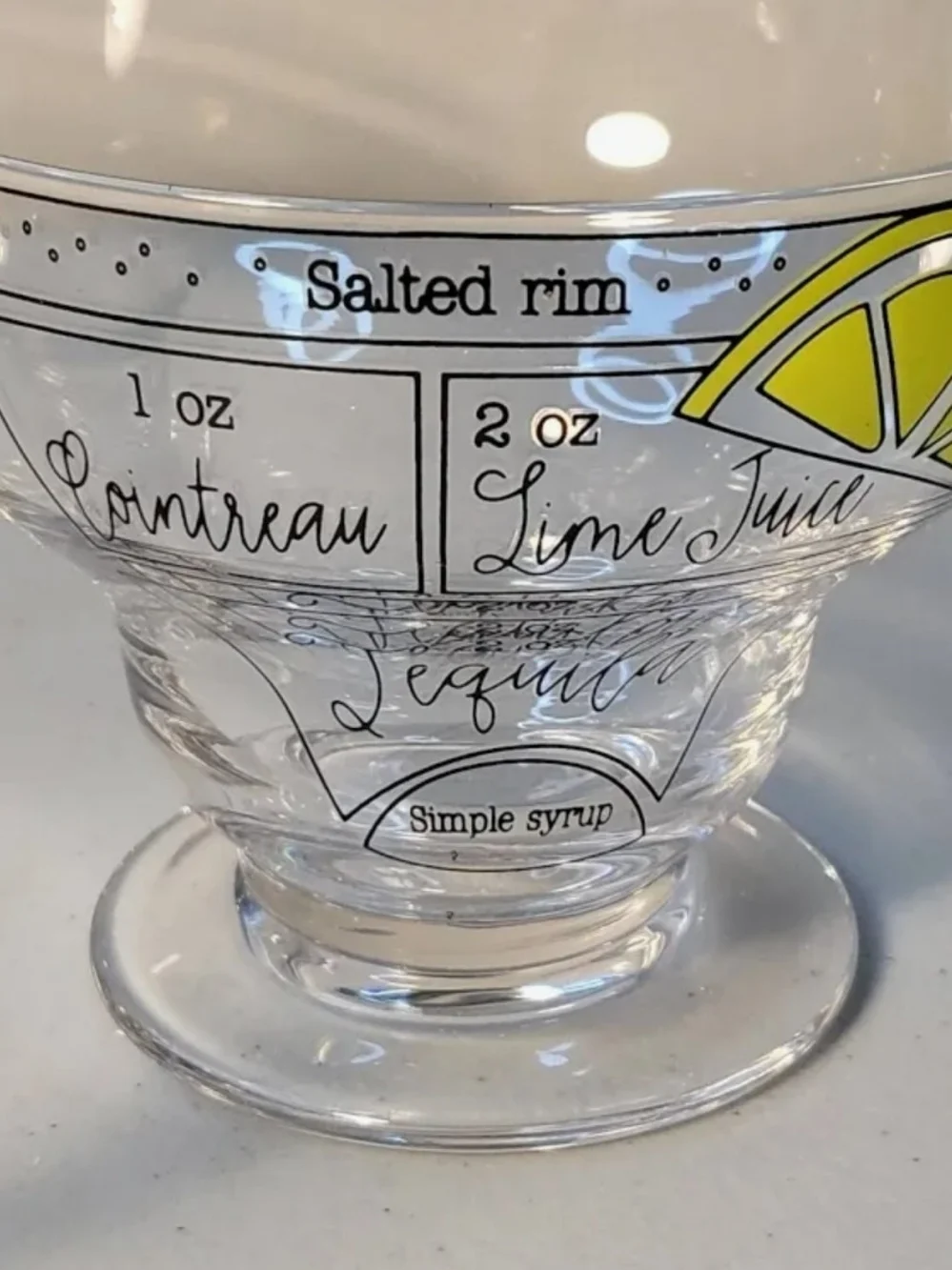 NEW Margarita Glasses Set of 4 - 19 Ounce Glasses